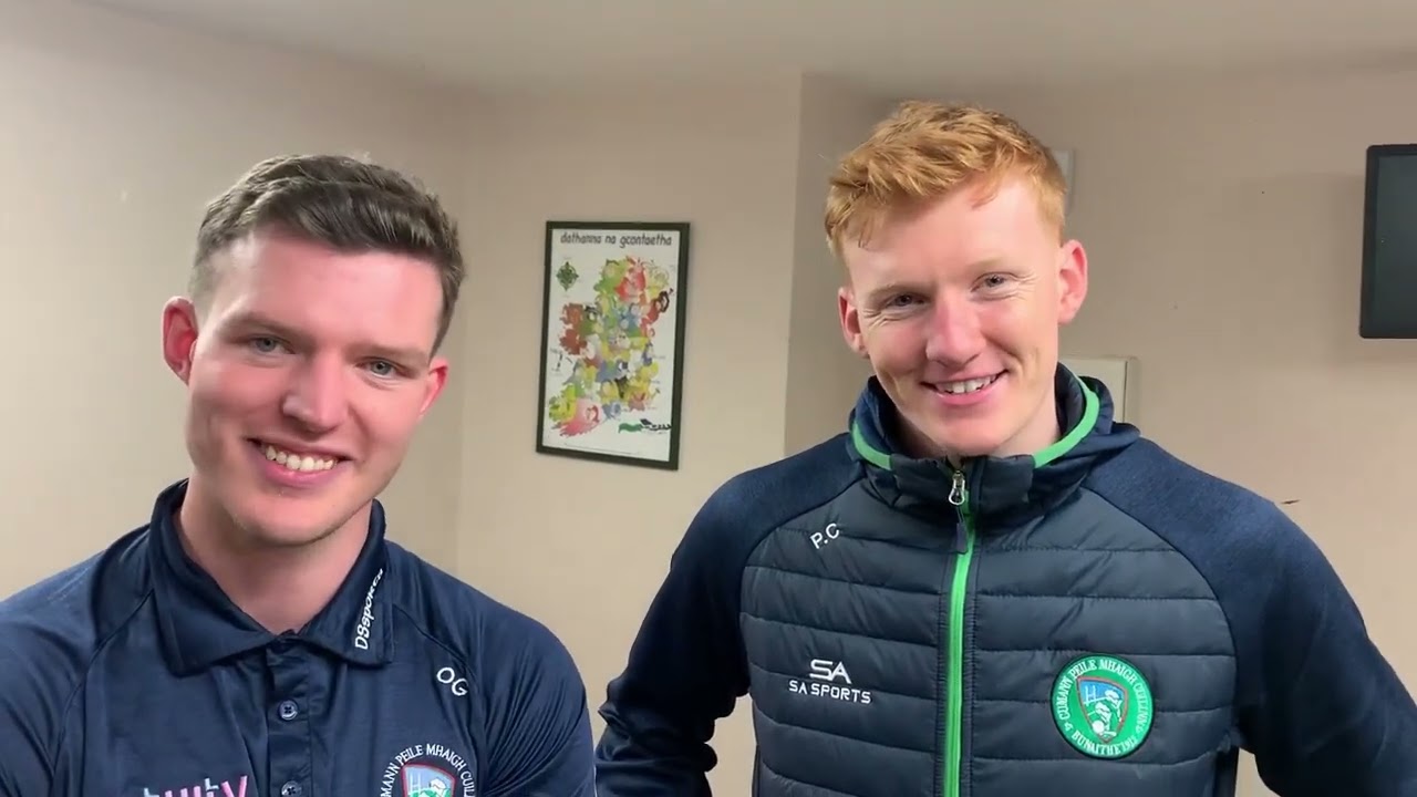 Owen Gallagher and Peter Cook Maigh Cuillin Galway