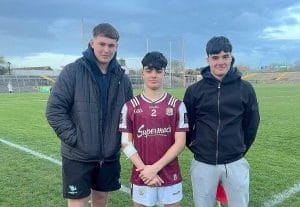 Aaron Hayat on the Galway Minor Team