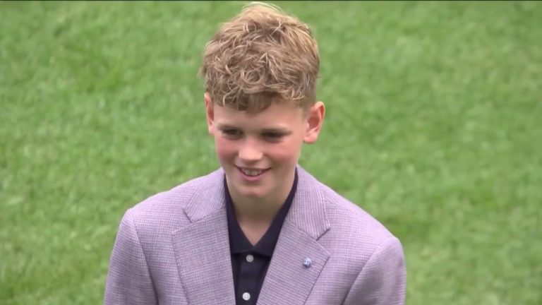 Finn Clancy Represents Late Dad Paul at Croke Park Jubilee Ceremony