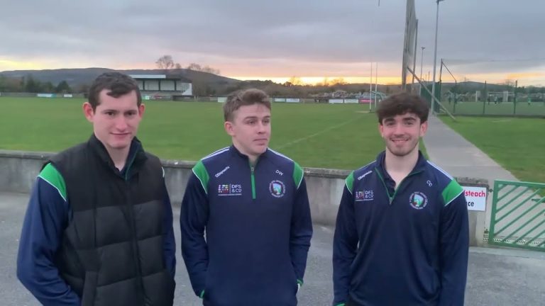 Connacht Champions 2022 - Interview with Aidan Claffey, David Wynne and Conor Corcoran